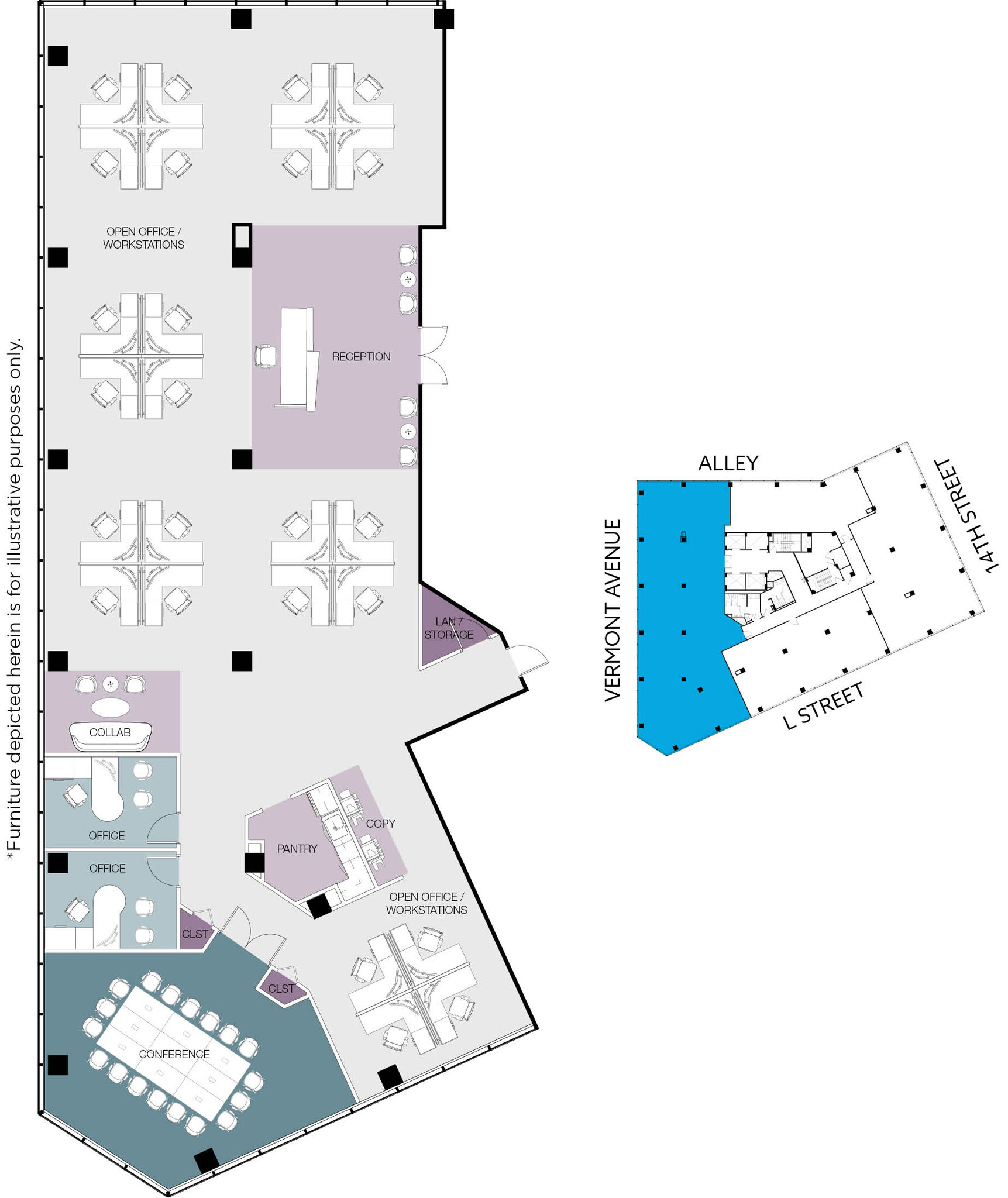 1101 Vermont Ave NW, Washington, DC for lease Floor Plan- Image 1 of 1