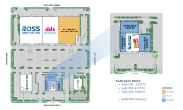 S 10th St & Jackson Ave, McAllen, TX for lease Site Plan- Image 1 of 1