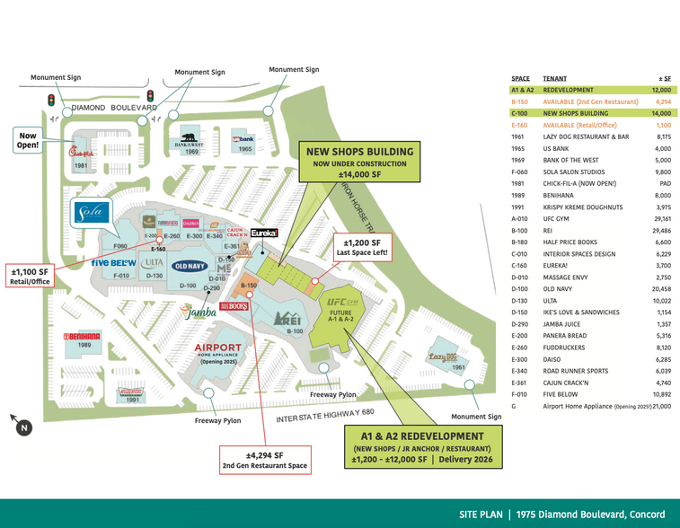 1975 Diamond Blvd, Concord, CA for lease - Site Plan - Image 3 of 12