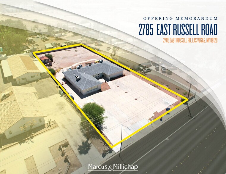 2785 E Russell Rd, Las Vegas, NV for sale - Building Photo - Image 1 of 1