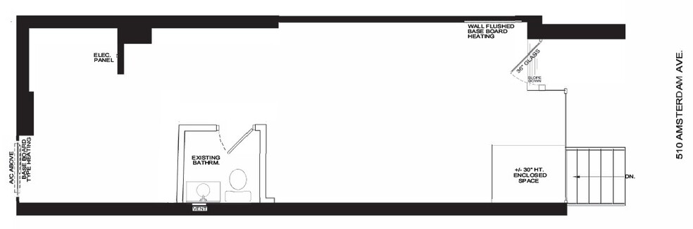 510 Amsterdam Ave, New York, NY for lease - Floor Plan - Image 2 of 2