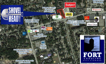 Fort Caroline Rd, Jacksonville, FL - aerial  map view