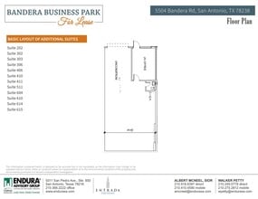 5504-1 Bandera Rd, San Antonio, TX for lease Floor Plan- Image 1 of 1