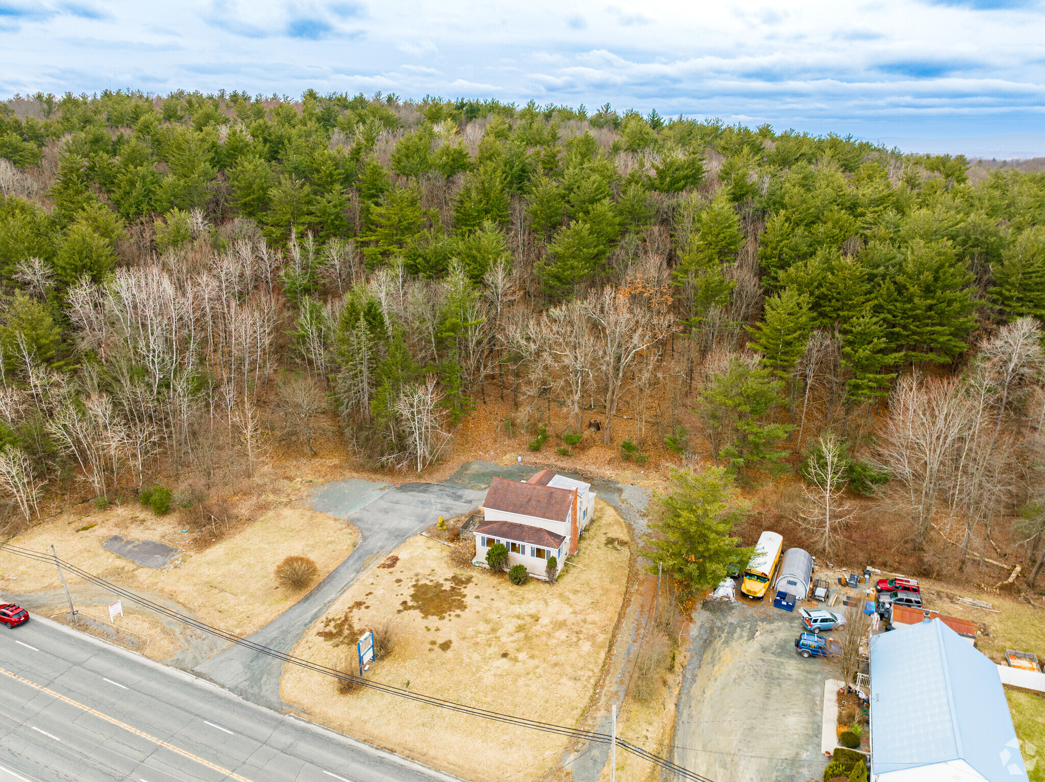 1598 Columbia Tpke, Castleton On Hudson, NY for sale Aerial- Image 1 of 1