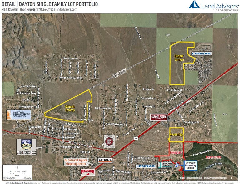 0 S Pinenut Drive Dr, Dayton, NV for sale - Aerial - Image 2 of 2