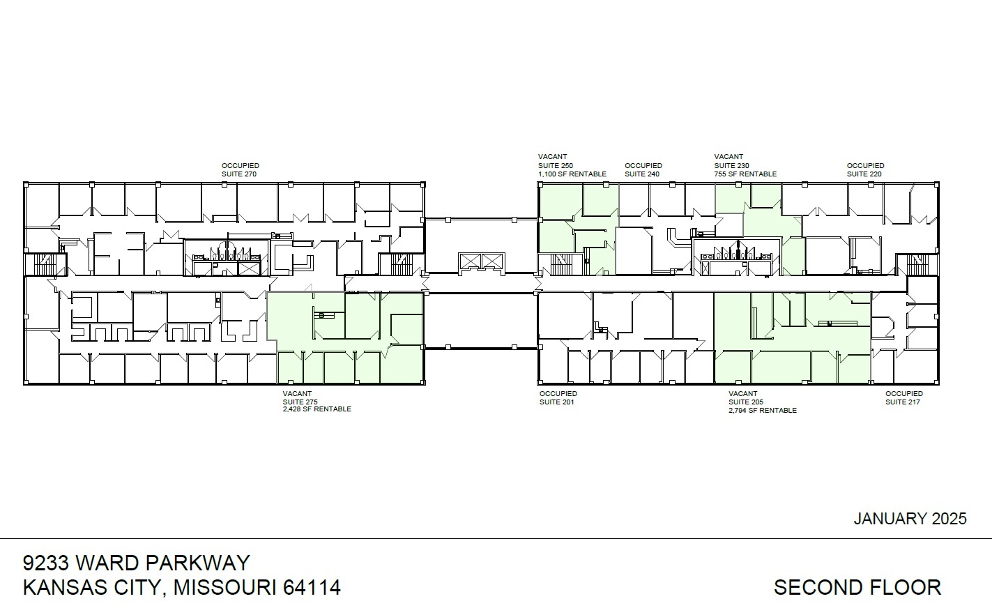 9233 Ward Pky, Kansas City, MO for lease Floor Plan- Image 1 of 1