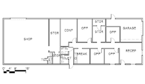 6215 Wilson Blvd, Jacksonville, FL for sale - Floor Plan - Image 2 of 2