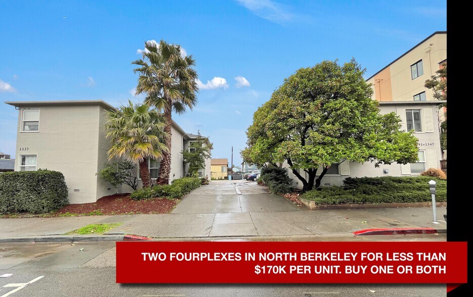 1337-1347 University Ave, Berkeley, CA for sale - Building Photo - Image 1 of 1