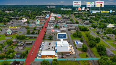 306-318 Jackson Ave S, Russellville, AL - AERIAL map view - Image1