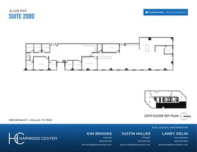 1999 Bryan St, Dallas, TX for lease Floor Plan- Image 2 of 2