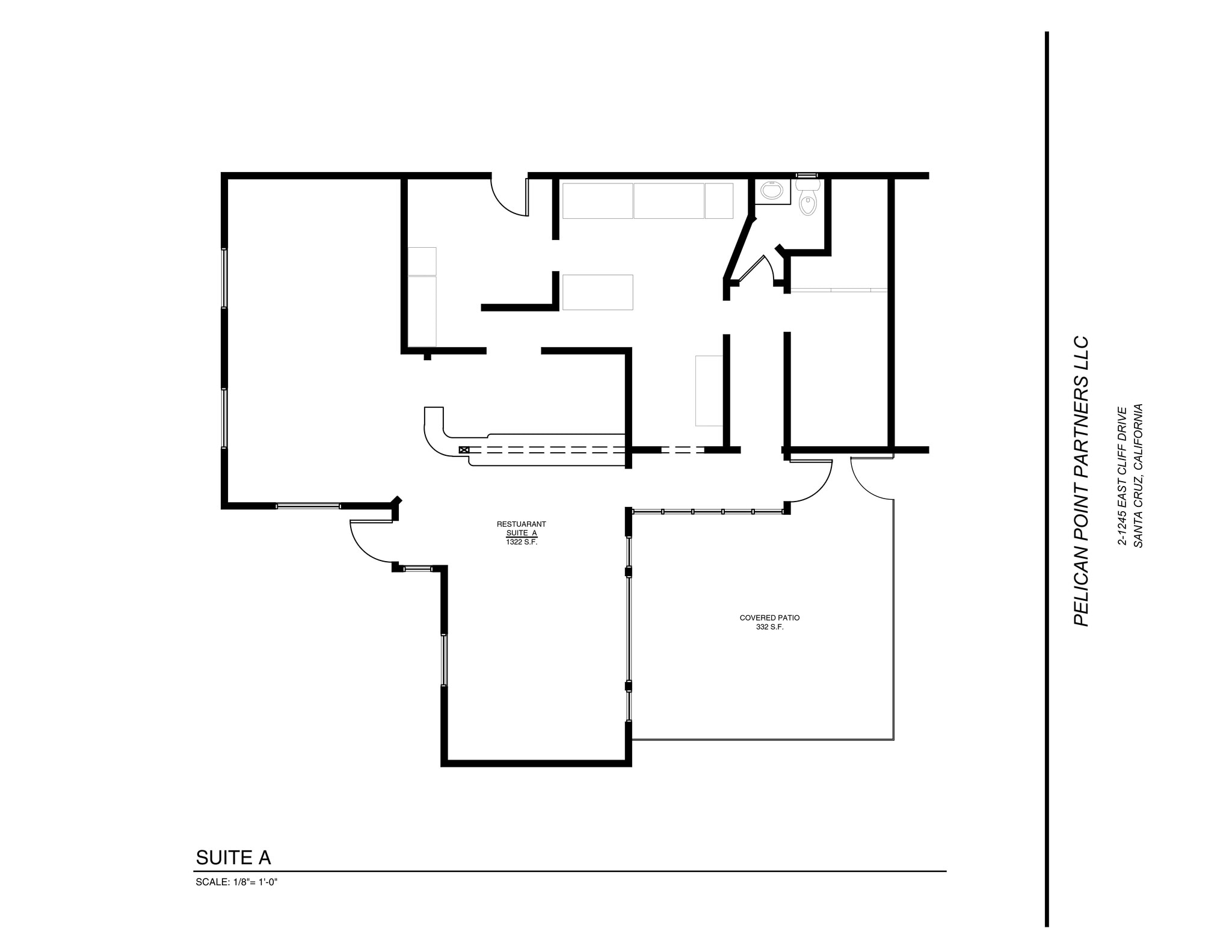 21245 E Cliff Dr, Santa Cruz, CA for lease Site Plan- Image 1 of 3