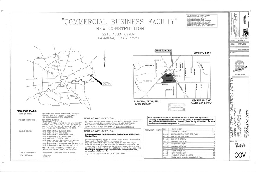 2215 Allen Genoa Rd, Pasadena, TX for lease - Site Plan - Image 2 of 19