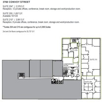 3750 Convoy St, San Diego, CA for lease Floor Plan- Image 1 of 1