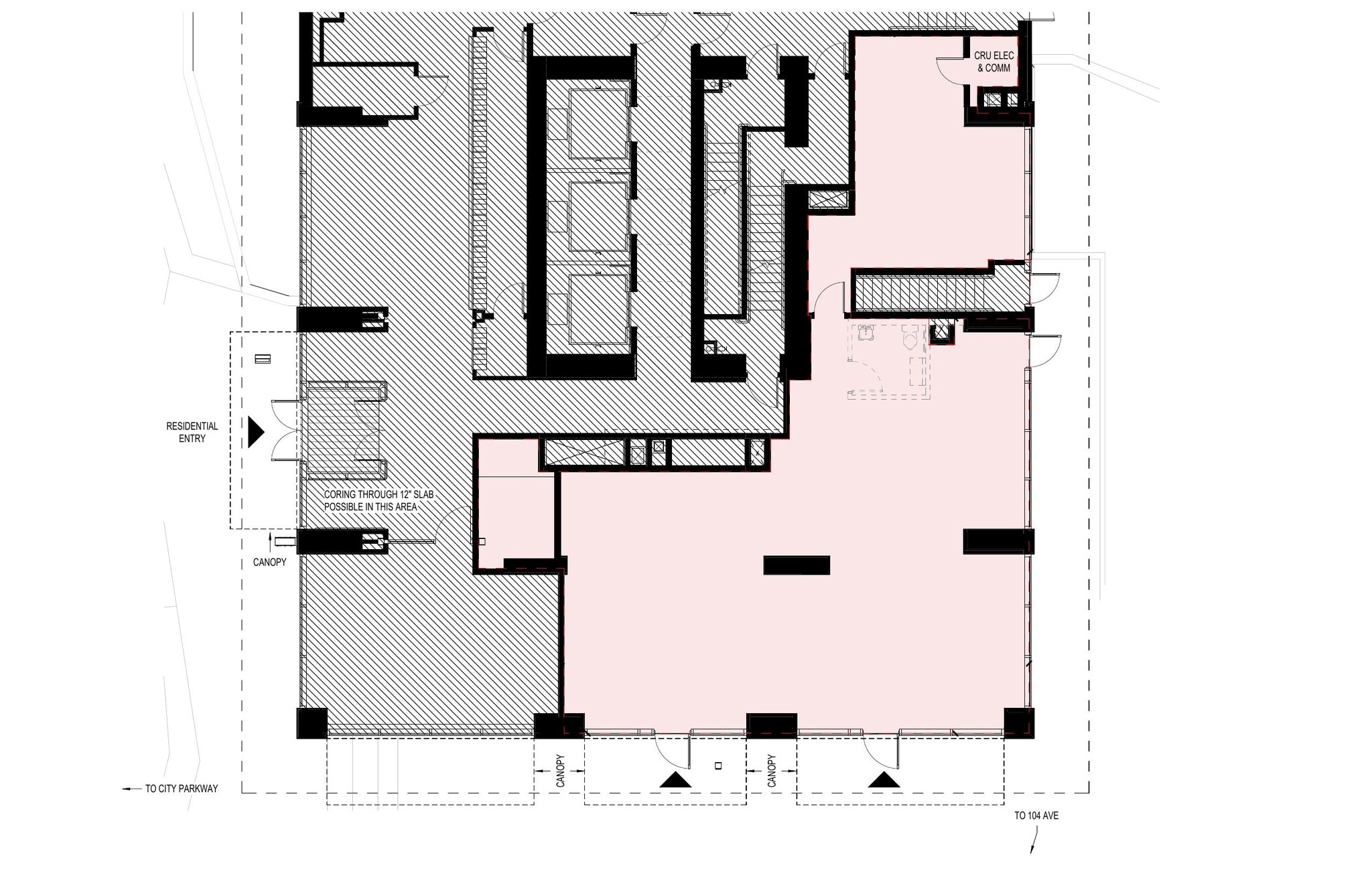 10420 City Pky, Surrey, BC for lease Site Plan- Image 1 of 13