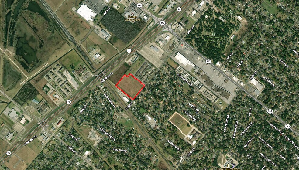 0 Port Arthur St, Port Arthur, TX for sale - Aerial - Image 2 of 2