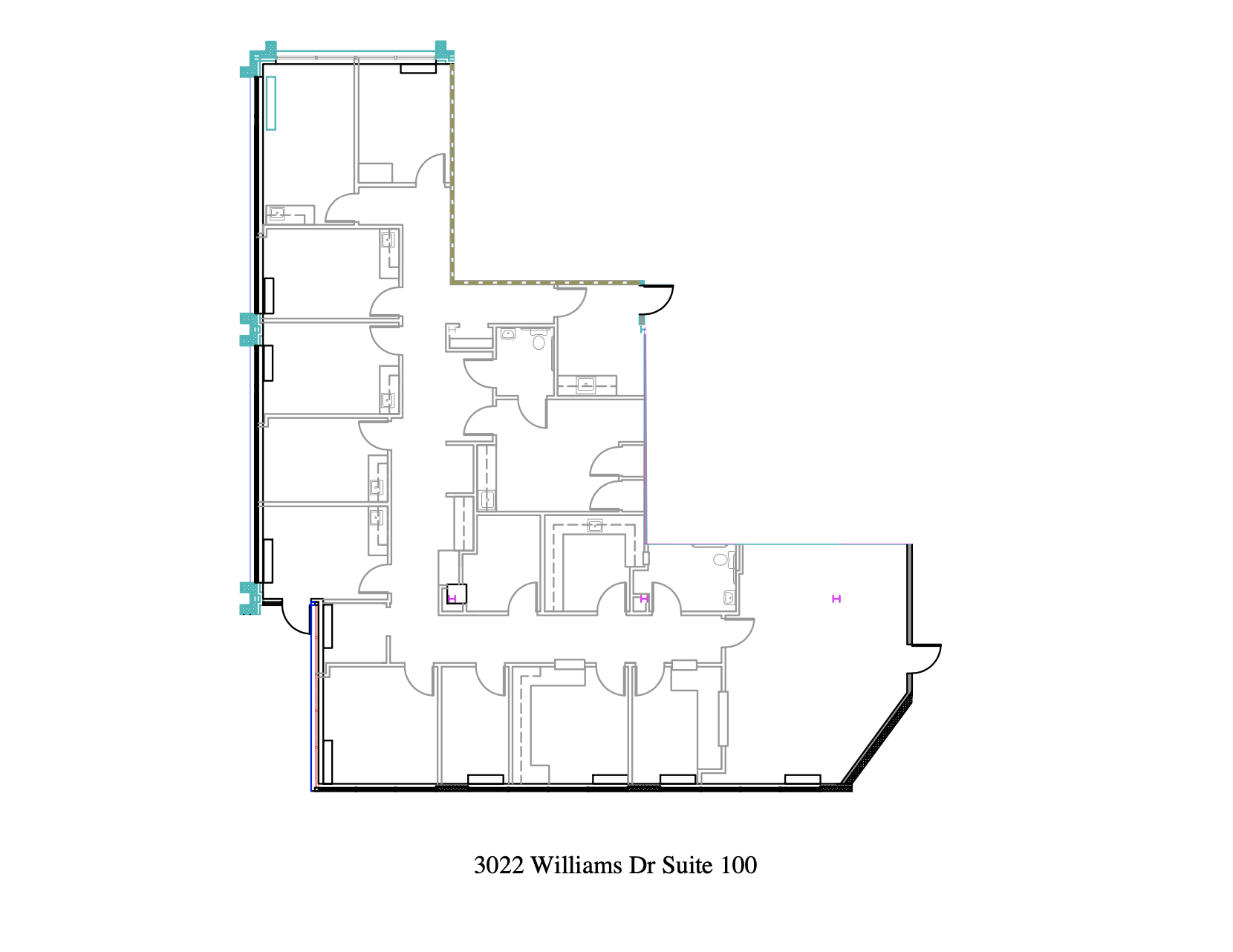 3022 Williams Dr, Fairfax, VA for lease Floor Plan- Image 1 of 1