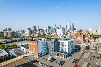 417 N 8th St, Philadelphia, PA - aerial  map view