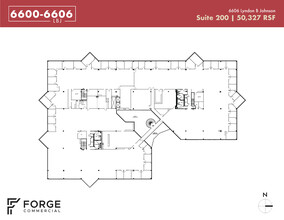 6606 Lyndon B Johnson Fwy, Dallas, TX for lease Floor Plan- Image 1 of 2