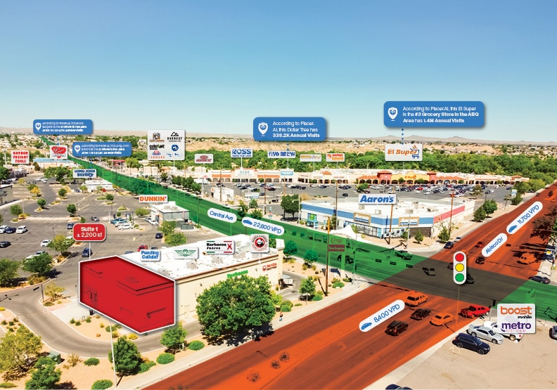 4208 Central Ave SW, Albuquerque, NM for lease - Building Photo - Image 3 of 10