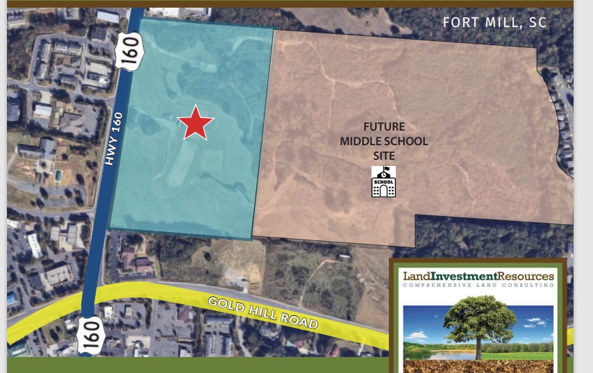 Hwy 160, Fort Mill, SC 29708 Land for Sale