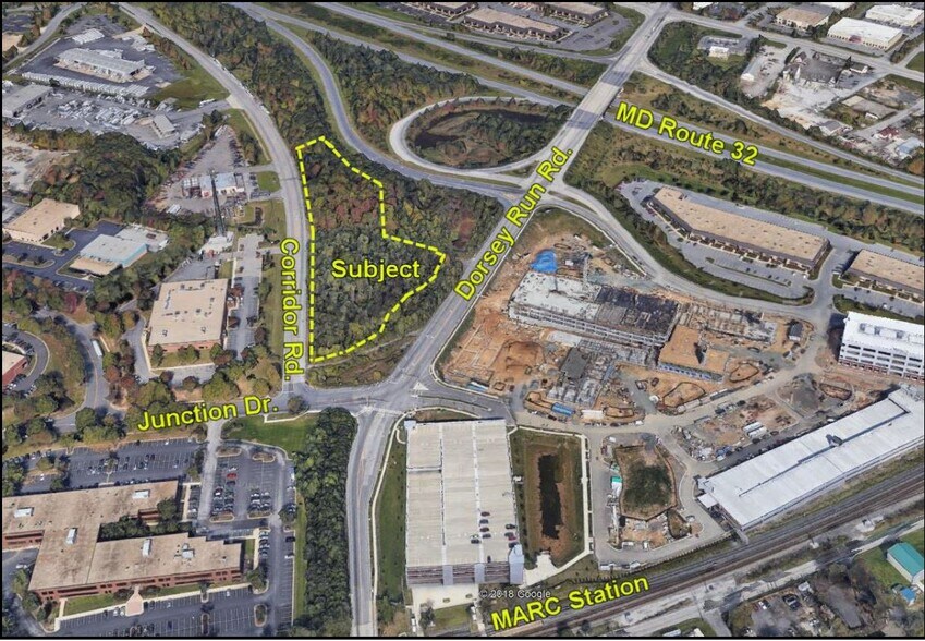 NE Corner Corridor Rd, Annapolis Junction, MD for sale - Aerial - Image 1 of 1