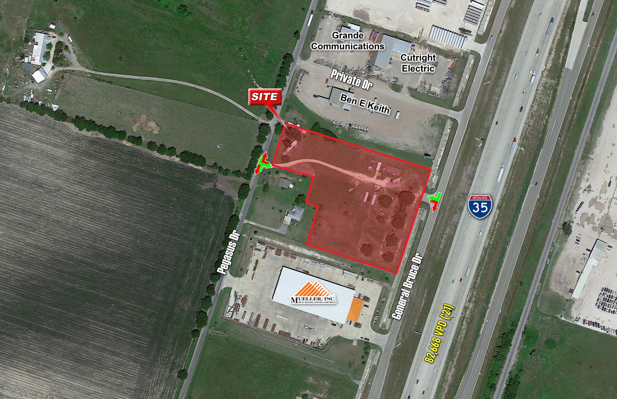 7188 N I35, Temple, TX 76501 Land for Sale