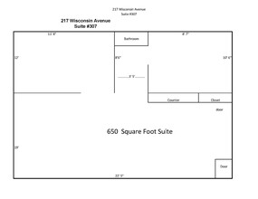 217 Wisconsin Ave, Waukesha, WI for lease Floor Plan- Image 1 of 10