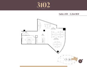 3102 Maple Ave, Dallas, TX for lease Floor Plan- Image 1 of 2