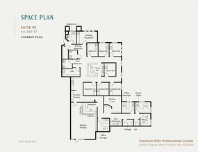 13620 N Saguaro Blvd, Fountain Hills, AZ for lease Floor Plan- Image 1 of 4