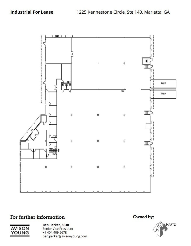 1225 Kennestone Cir, Marietta, GA for lease Floor Plan- Image 1 of 1