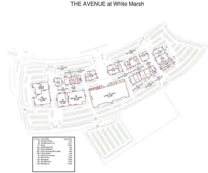 8115-8165 Honeygo Blvd, Nottingham, MD for sale - Site Plan - Image 1 of 1