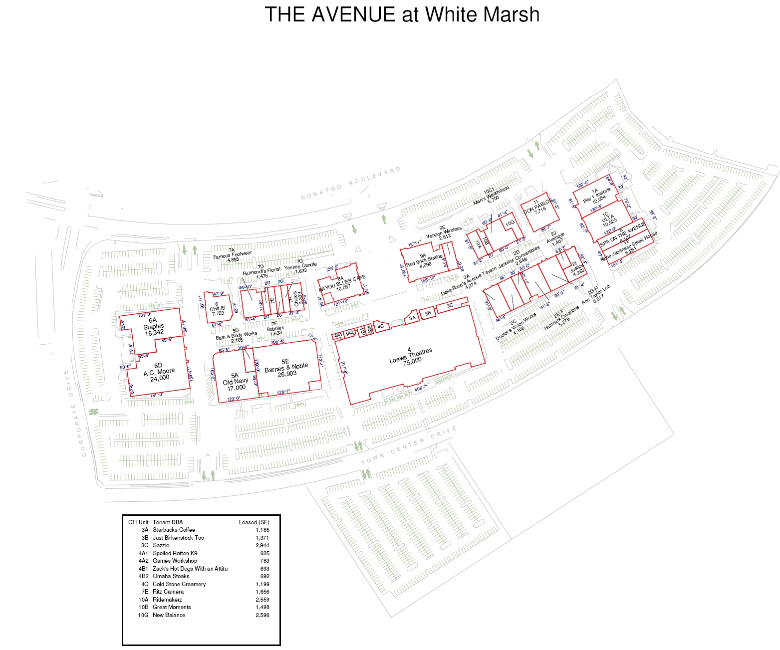 8115-8165 Honeygo Blvd, Nottingham, MD for sale Site Plan- Image 1 of 1