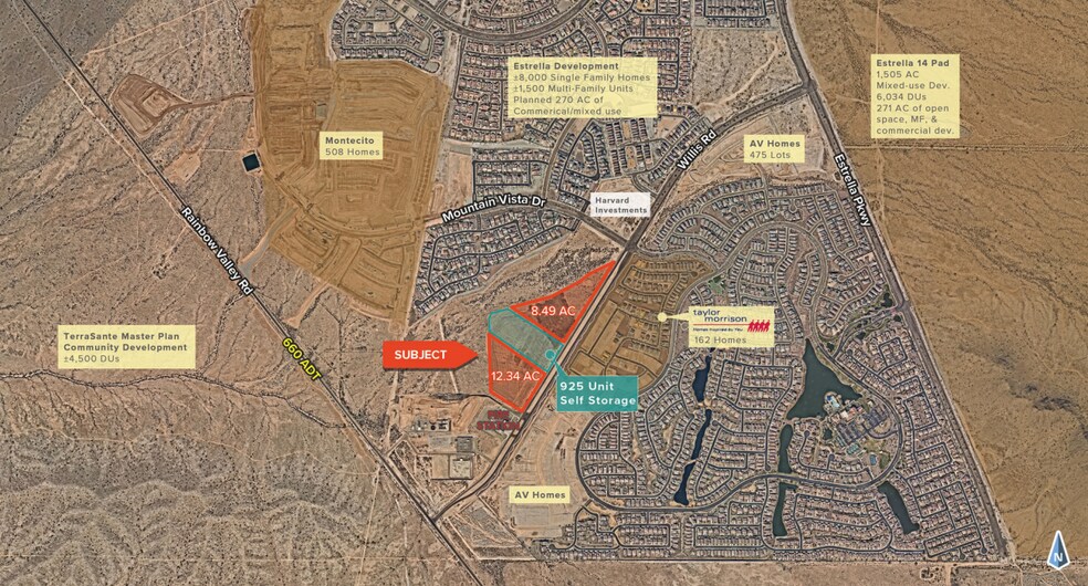 SWC Mountain Vista & Willis Rd, Goodyear, AZ for lease - Building Photo - Image 1 of 3