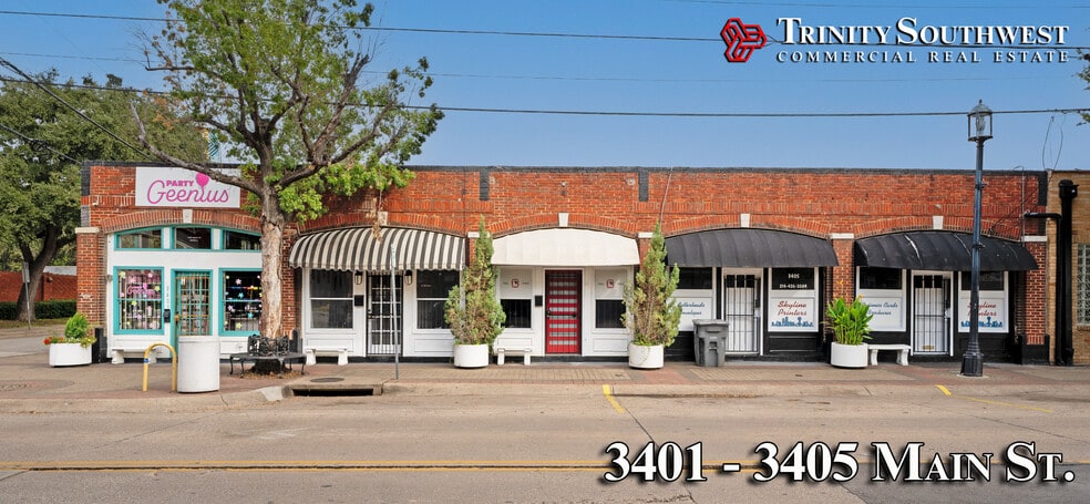 3401-3405 Main St, Dallas, TX for sale - Primary Photo - Image 1 of 1