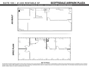 13430 N Scottsdale Rd, Scottsdale, AZ for lease Site Plan- Image 1 of 2