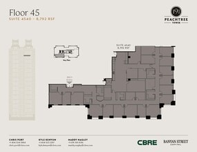 191 Peachtree St NE, Atlanta, GA for lease Floor Plan- Image 1 of 1