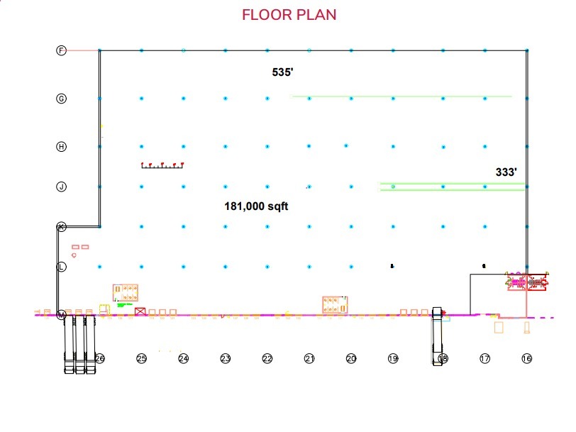 1430 E 10 Mile Rd, Hazel Park, MI for lease Floor Plan- Image 1 of 1