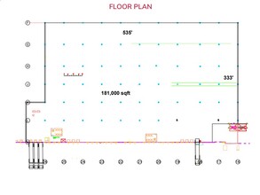 1430 E 10 Mile Rd, Hazel Park, MI for lease Floor Plan- Image 1 of 1