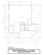 6737 Poss Rd, San Antonio, TX for lease Site Plan- Image 1 of 1