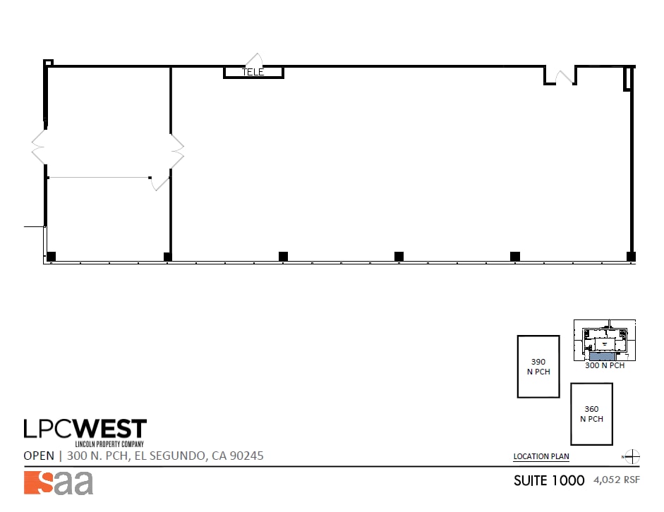 300 N Pacific Coast Hwy, El Segundo, CA for lease Floor Plan- Image 1 of 1