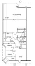 1335 Capital Circle, Marietta, GA for lease Floor Plan- Image 1 of 1
