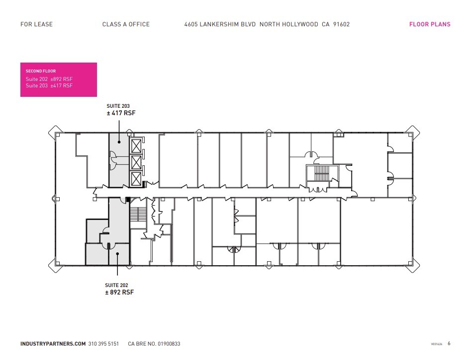 4605 Lankershim Blvd, North Hollywood, CA for lease Floor Plan- Image 1 of 1