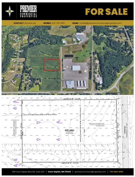 19468 Tamarack St NW, Oak Grove, MN for sale - Site Plan - Image 1 of 1