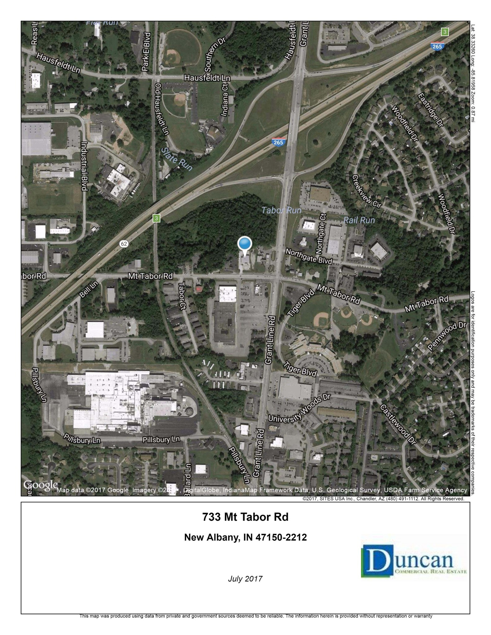 733-A Mt Tabor Rd, New Albany, IN for sale Building Photo- Image 1 of 1