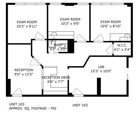 1600 W Dempster St, Park Ridge, IL for lease Floor Plan- Image 1 of 1