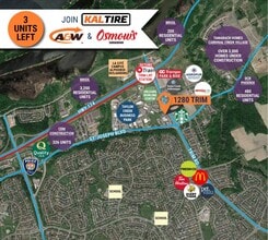 1280 Trim Rd, Ottawa, ON for lease Map- Image 2 of 3