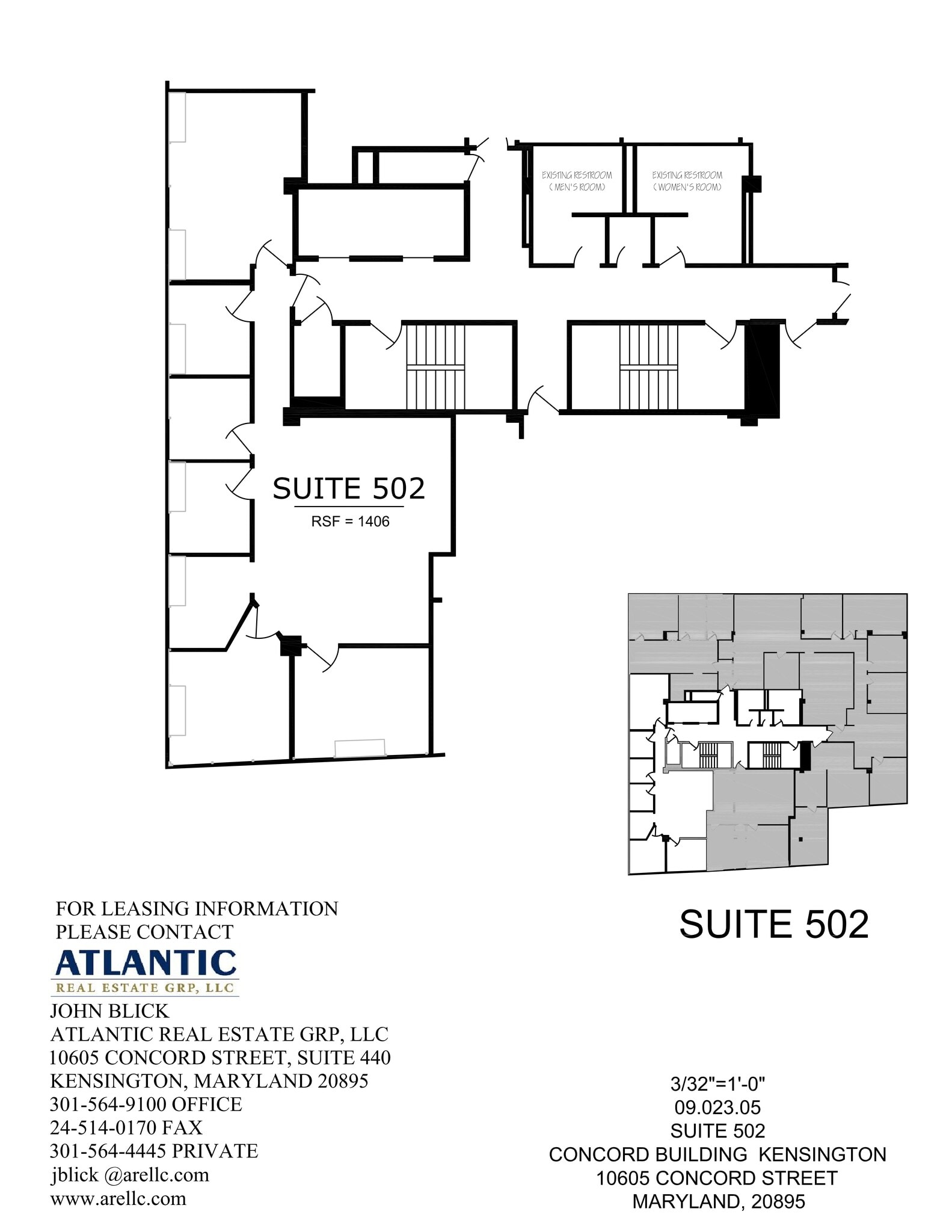 10605 Concord St, Kensington, MD for lease Site Plan- Image 1 of 1