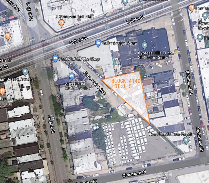 Force Tube Avenue Block 4140 Lot 1 & 5, Brooklyn, NY for sale - Building Photo - Image 1 of 1