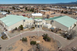 1600 Saint Michaels Dr, Santa Fe, NM - AERIAL  map view