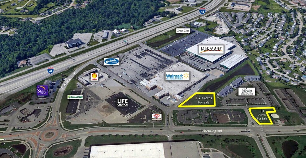 1360 Scheuring Rd, De Pere, WI for sale - Building Photo - Image 1 of 1